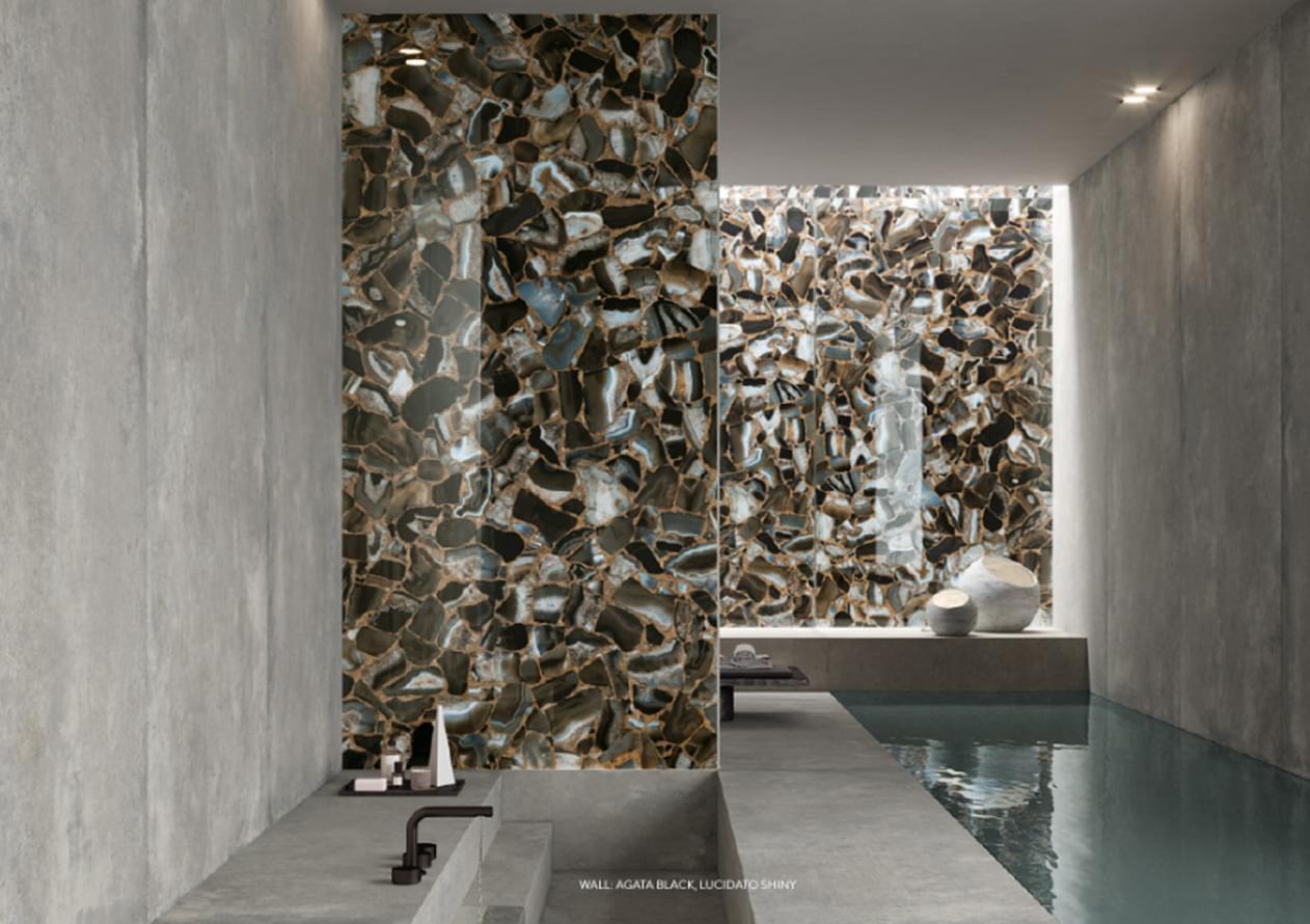 керамогранит фабрики Ariostea коллекция Ultra Agata