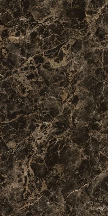 Ariostea Ultra Marmi Dark Emperador Lucidato Shiny 6 mm 37.5x75