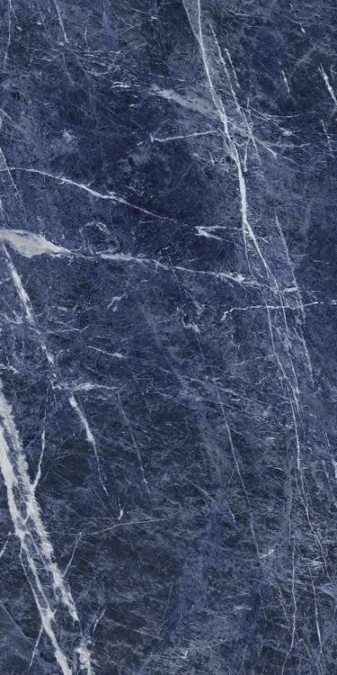 Ariostea Ultra Marmi Sodalite Blu Lucidato Shiny Sq 37.5x75