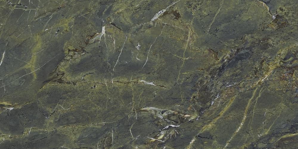 Ariostea Ultra Marmi Verde Karzai Lucidato Shiny Sq 37.5x75