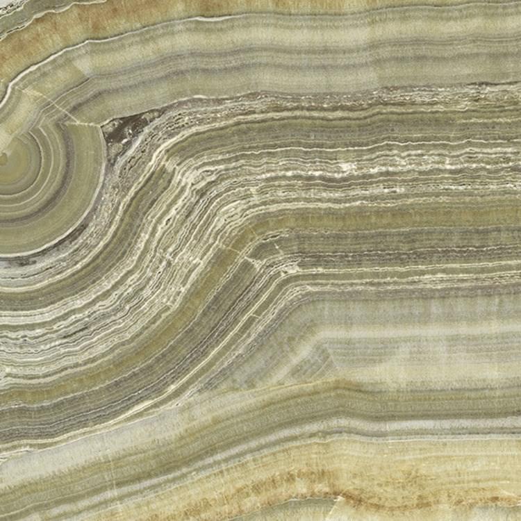 Ariostea Ultra Onici Green Onyx Vein Cut Levigato Silk Sq 75x75