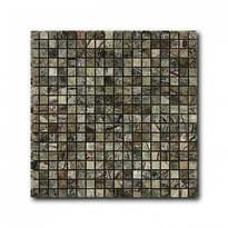 Плитка Art And Natura Marble Mosaic Rain Forest Green 30.5x30.5 см, поверхность полированная
