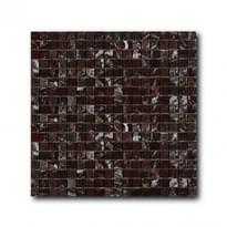Плитка Art And Natura Marble Mosaic Rosso Levanto 30.5x30.5 см, поверхность полированная