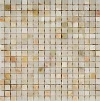 Плитка Art And Natura Marble Mosaic Verde Onix 15х15 mm 30.5x30.5 см, поверхность полированная