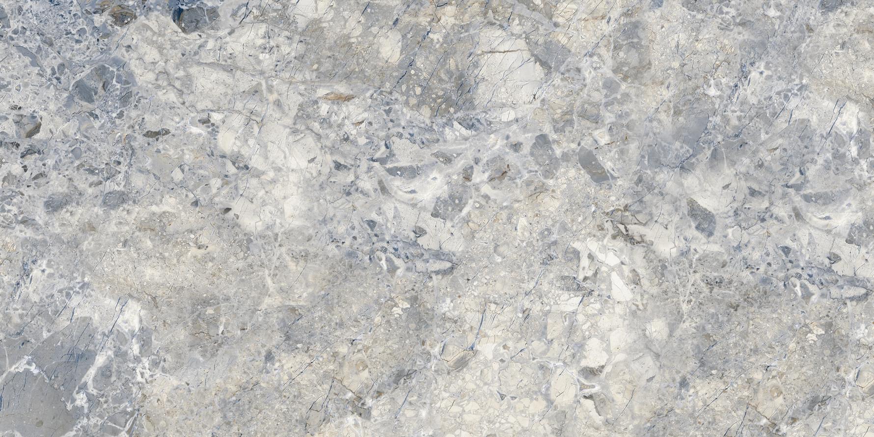 Artcer Marble Breccia Grigo 9 Mm Poli 60x120