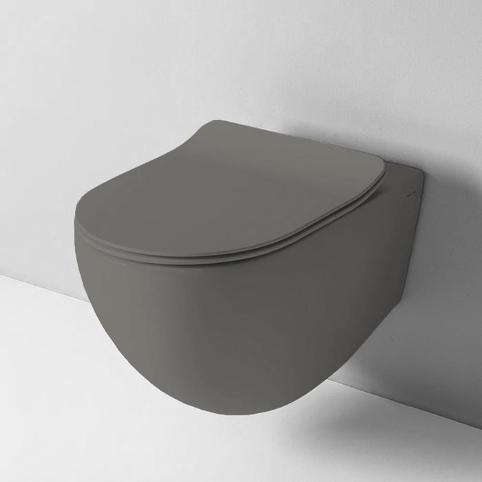 Плитка Artceram File 2.0 File 2.0 Унитаз подвесной безободковый турбо смыв thereel saniglaze серый матовый  поверхность матовая