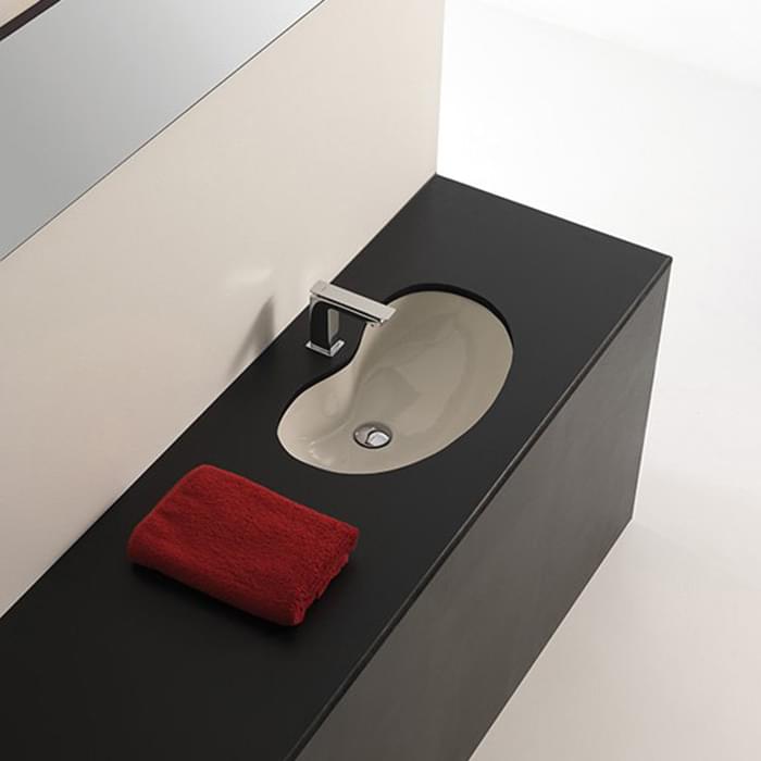 Плитка Artceram Washbasin Раковина Washbasin без отверстия белый  поверхность глянец