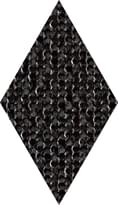 Плитка Arte Coralle Diamond Black 9.6x11.2 см, поверхность микс, рельефная