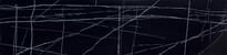Плитка Arte Fluo Black 14.8x59.8 см, поверхность полированная