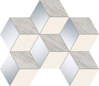 Плитка Arte Senza Mosaic Grey Hex 22.1x28.9 см, поверхность глянец