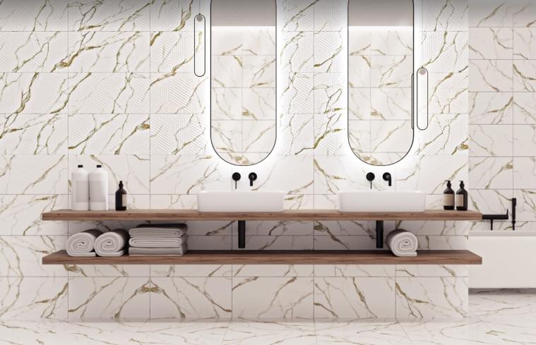 керамика фабрики Artecera коллекция Bianco Carrara