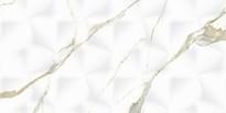 Плитка Artecera Bianco Carrara Classico Estrella 30x60 см, поверхность глянец, рельефная