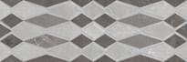 Плитка Artecera Fior Di Bosco Silver Pattern Rectificado 30x90 см, поверхность глянец, рельефная