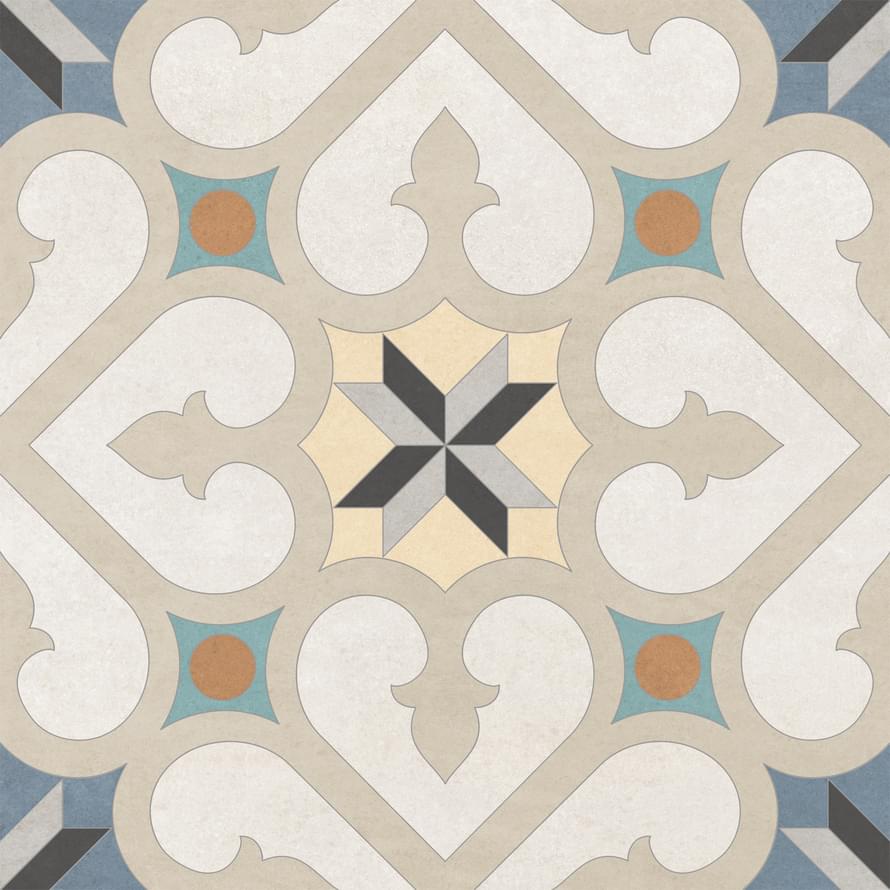 Плитка Artkera Group Design Art Damask 20x20 см, поверхность матовая