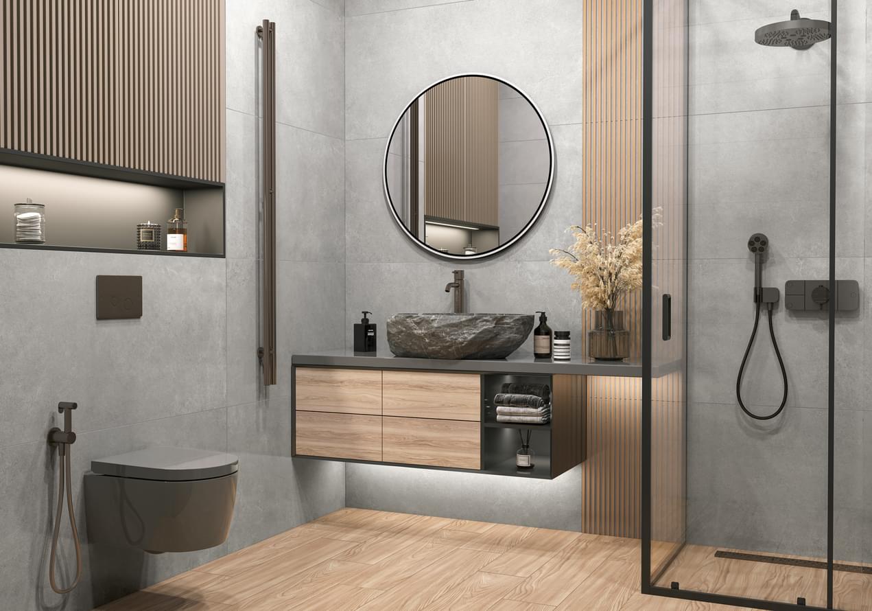 керамогранит фабрики Artkera Group коллекция Microcement