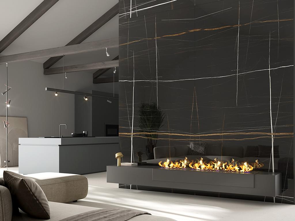 керамогранит фабрики Ascale коллекция Sahara Noir