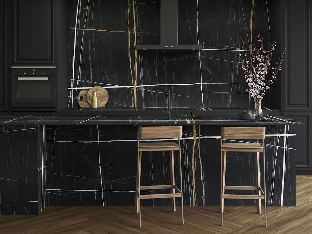 керамогранит фабрики Ascale коллекция Sahara Noir