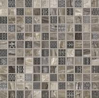 Плитка Ascot Gemstone Mosaico Taupe Mink Dec 29.1x29.1 см, поверхность матовая