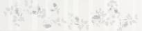 Плитка Ascot New England Listello Bianco Romantico 7.1x33.3 см, поверхность матовая