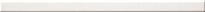 Плитка Ascot New England Matita Bianco 2.5x33.3 см, поверхность матовая, рельефная