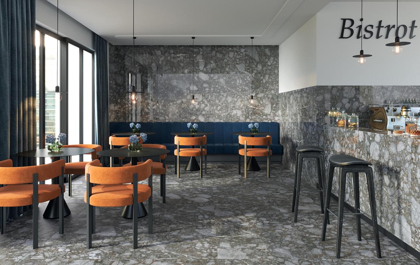 керамогранит фабрики Atlas Concorde Russia коллекция Forte Dei Marmi Quark