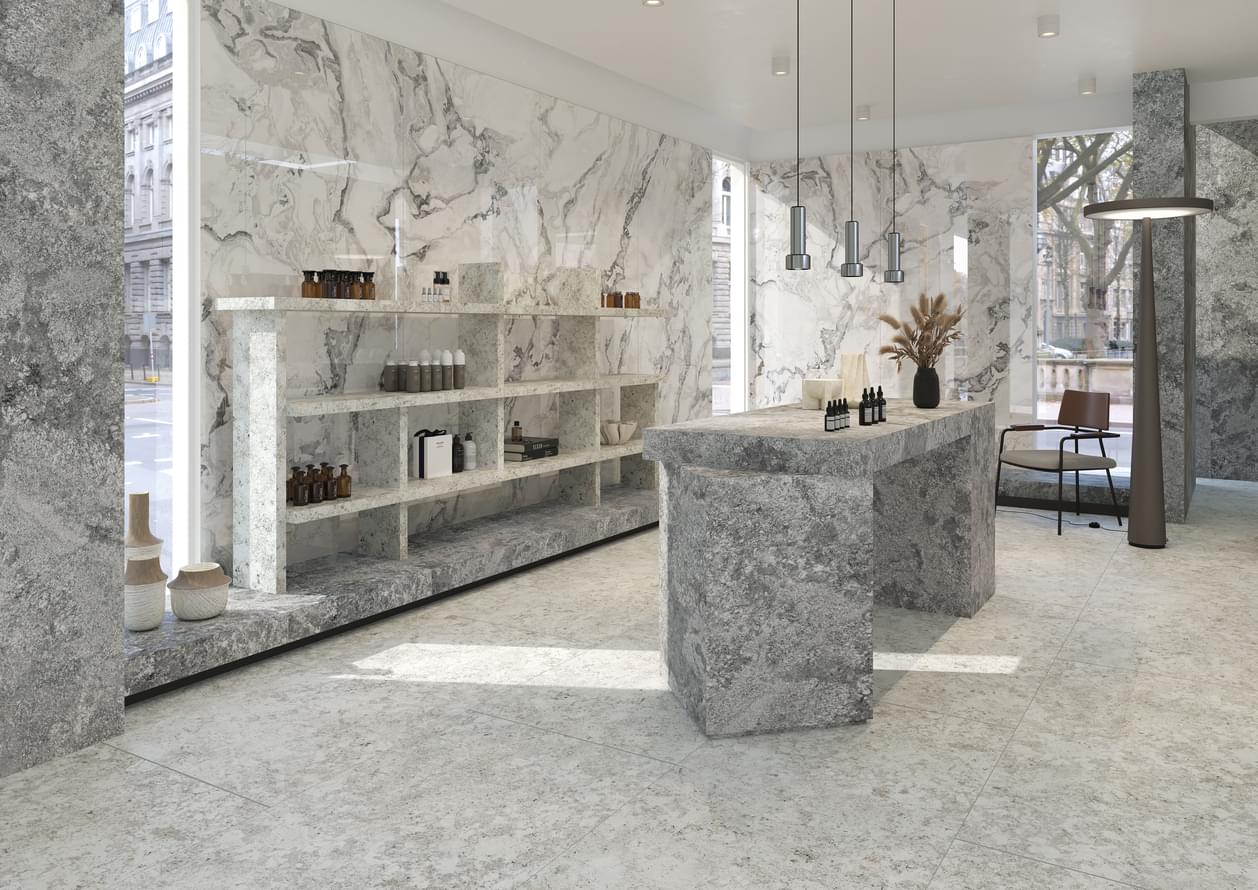 керамогранит фабрики Atlas Concorde Russia коллекция Forte Dei Marmi Quark