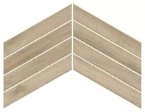 Плитка Atlas Concorde Russia Fusion Oak Natural Chevron 7.5x45 см, поверхность матовая