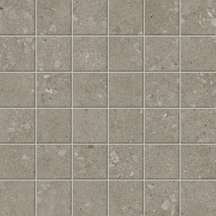 Плитка Atlas Concorde Russia Rinascente Fusion Agglom Dark Mosaic 30x30 см, поверхность матовая