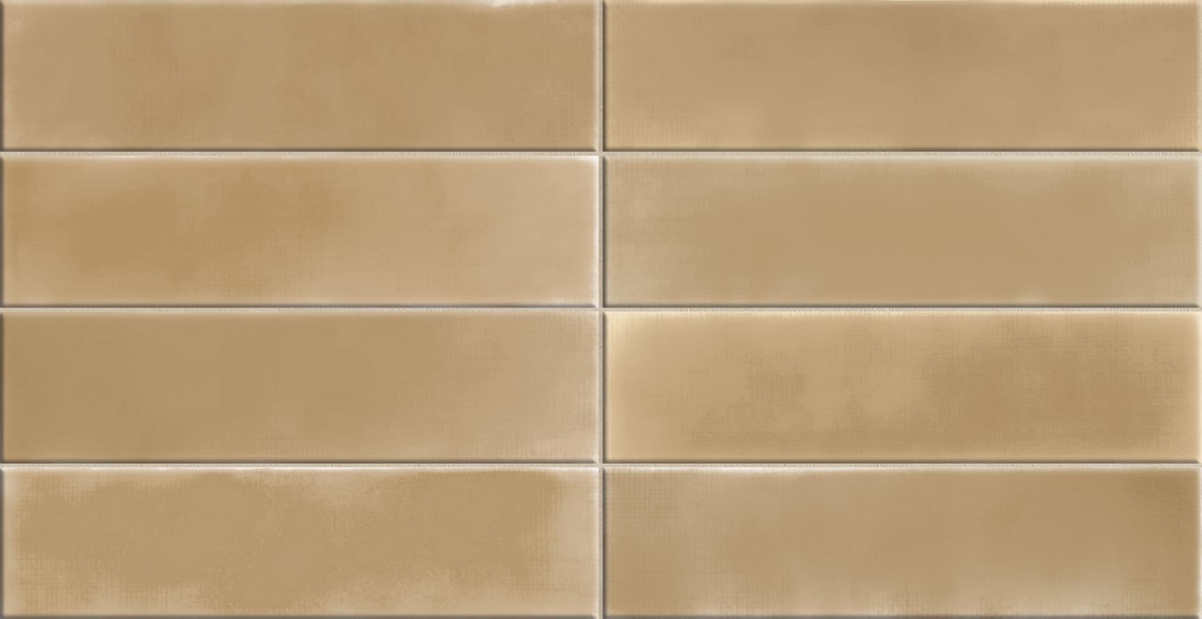 Плитка Atlas Concorde Russia Rinascente Fusion Cobre Brick Aurea 7.5x30 см, поверхность матовая