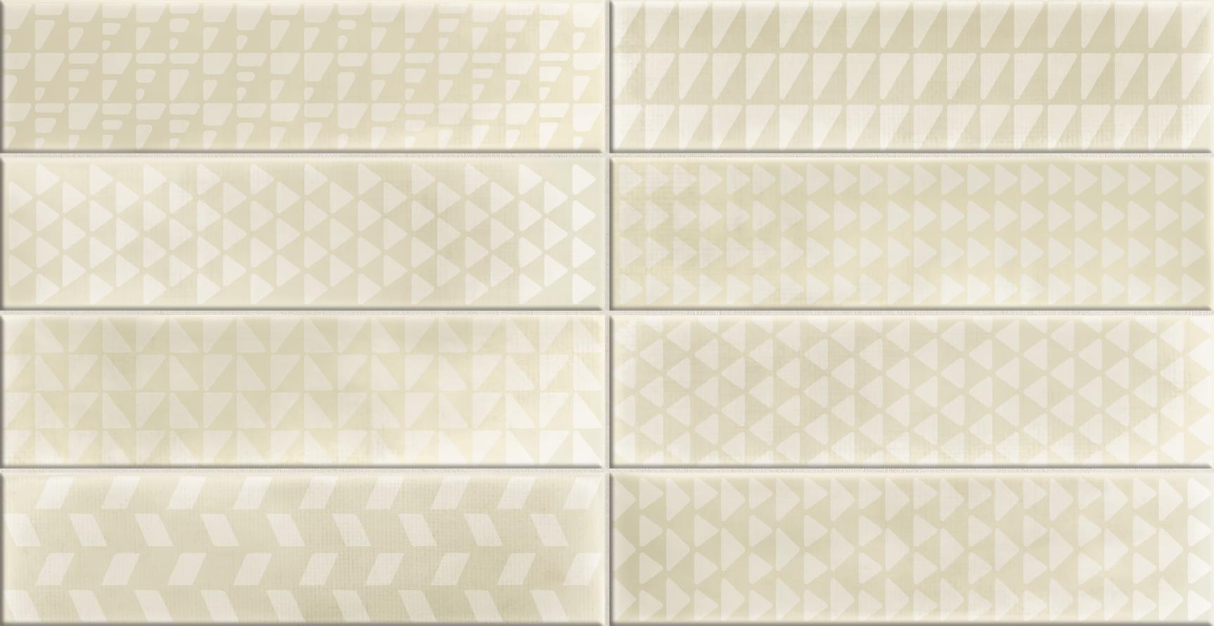 Плитка Atlas Concorde Russia Rinascente Fusion Forgia Brick Aurea 7.5x30 см, поверхность матовая