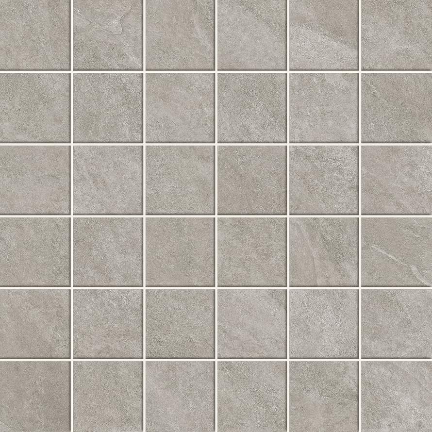 Плитка Atlas Concorde Russia Rinascente Slate Silver Mosaic 30x30 см, поверхность матовая