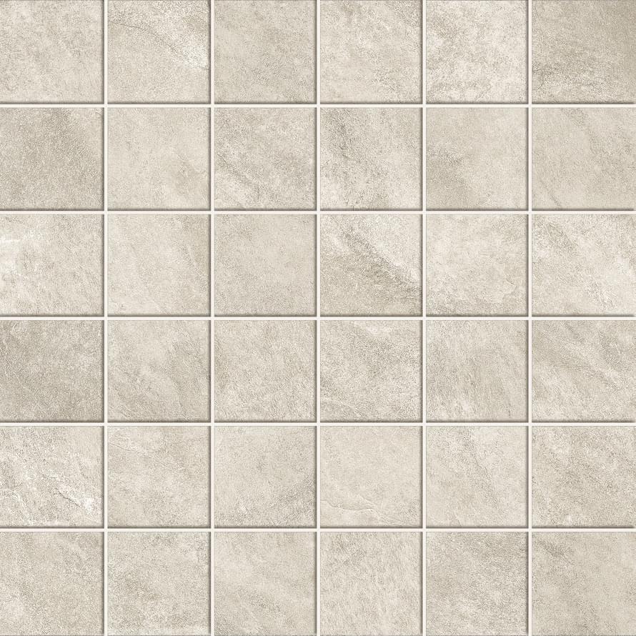 Плитка Atlas Concorde Russia Rinascente Slate White Mosaic 30x30 см, поверхность матовая