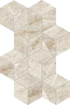 Плитка Atlas Concorde Marvel Diva Taj Mahal Mosaico Hex Lapp 23.3x40.3 см, поверхность полированная