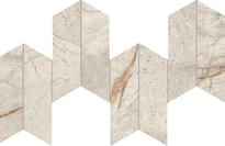 Плитка Atlas Concorde Marvel Diva White Everest Mosaico Chevron Velvet 17.5x46.3 см, поверхность полуматовая