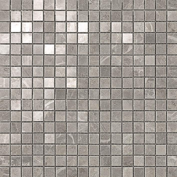 Плитка Atlas Concorde Marvel Pro Grey Fleury Mosaico Lapp 30x30 см, поверхность полуполированная