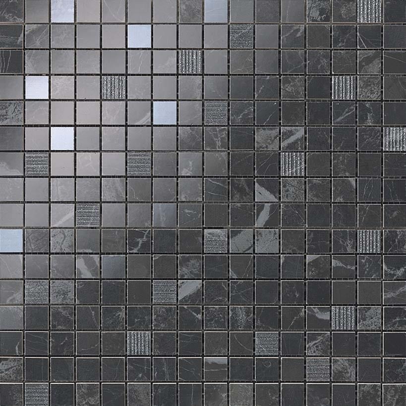 Плитка Atlas Concorde Marvel Pro Noir S Laurent Mosaic 30.5x30.5 см, поверхность глянец