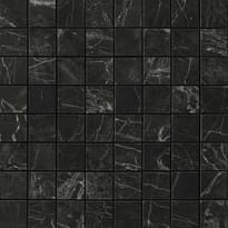 Плитка Atlas Concorde Marvel Pro Noir St Laurent Mosaico Matt 30x30 см, поверхность матовая