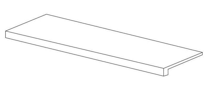 Плитка Atlas Concorde Marvel Pro Noir St Laurent Scalino 33x60 см, поверхность матовая