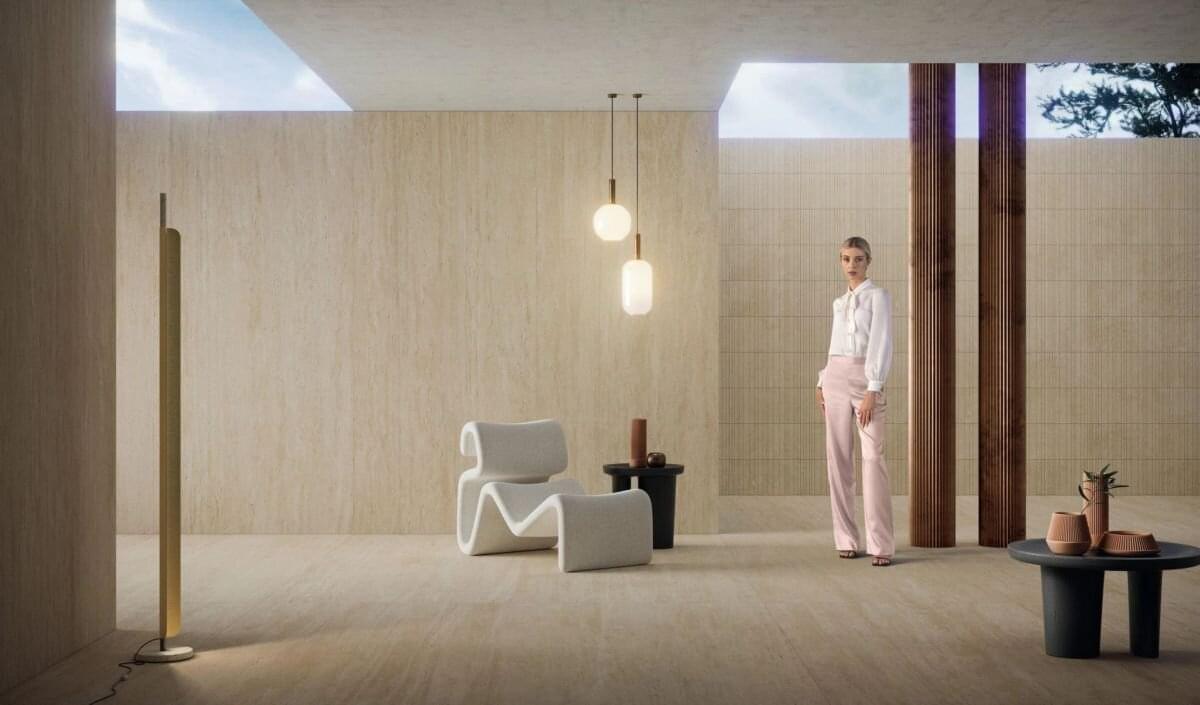 керамогранит фабрики Atlas Concorde коллекция Marvel Travertine