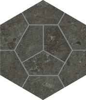 Плитка Atlas Concorde Nyra Charcoal Favus  поверхность матовая