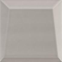Плитка Ava Up Lingotto Grey Glossy 10x10 см, поверхность глянец, рельефная