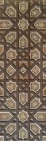 Плитка Azulejo Espanol Alhambra Wengue 25x75 см, поверхность матовая, рельефная