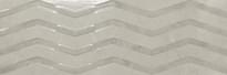 Плитка Baldocer Bayona Cells Silver B-Thin 30x90 см, поверхность глянец, рельефная