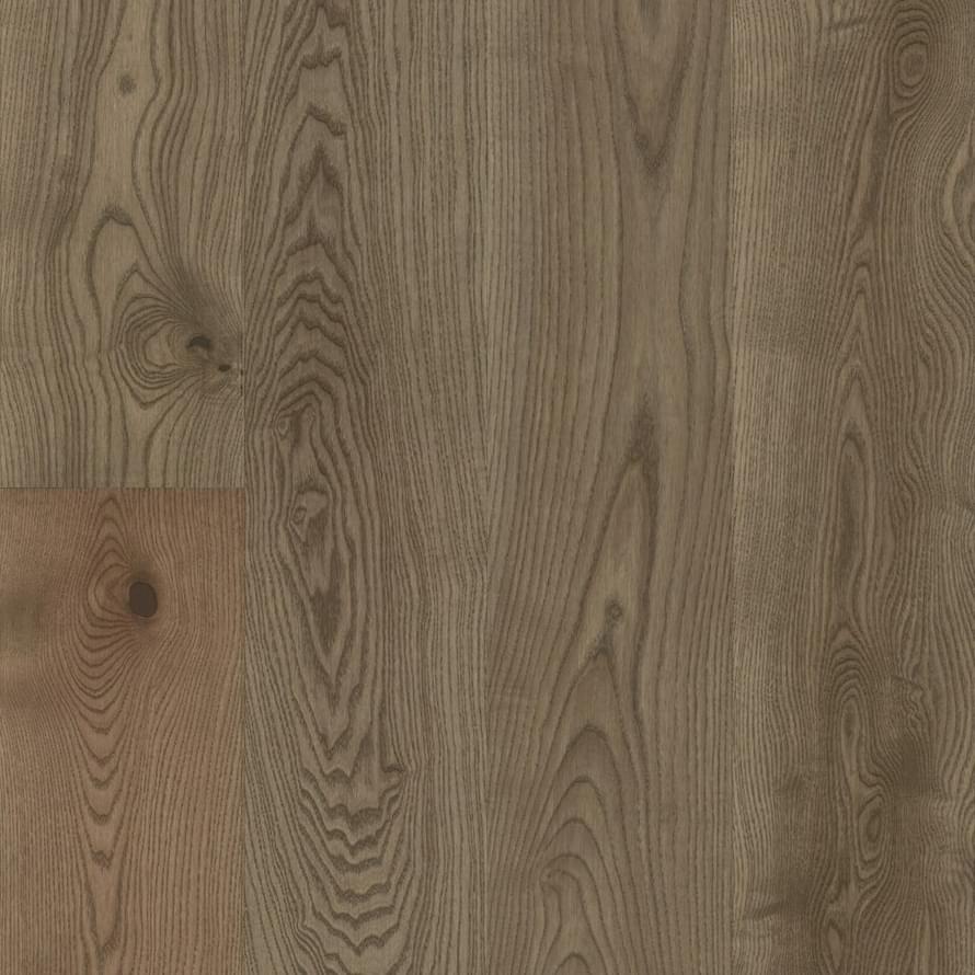 Паркетная доска Barlinek Grande Ясень Hazelnut 18x220 см, поверхность масло