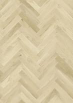 Паркетная доска Barlinek Herringbone Дуб Bianco 13x72.5 см, поверхность матовый лак