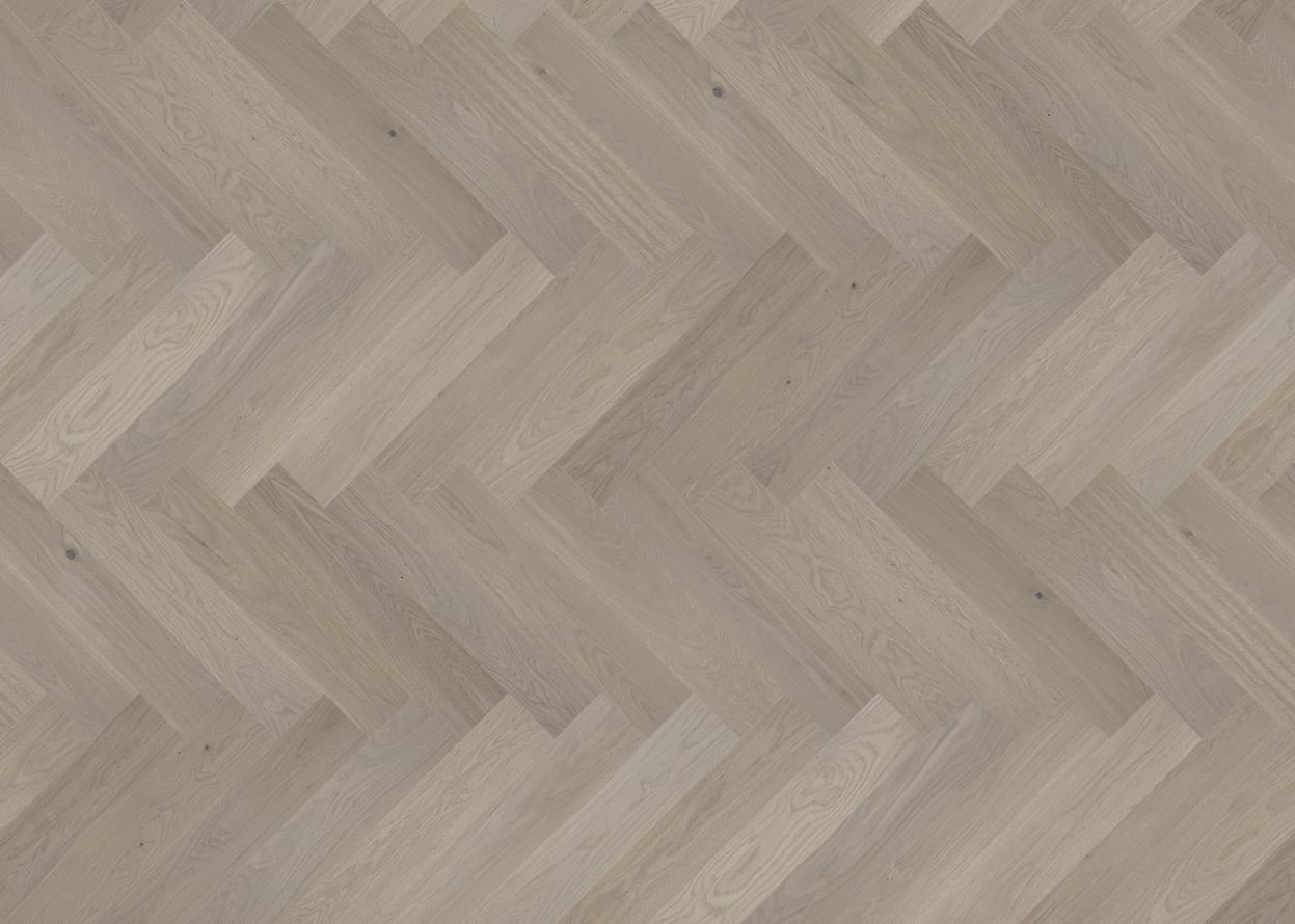 Паркетная доска Barlinek Herringbone Дуб Marzipan Muffin 13x72.5 см, поверхность матовый лак