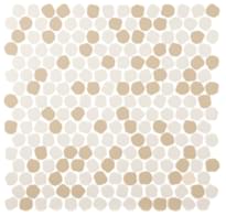 Плитка Bassanesi Bonbon Mix E White Ecru 30.5x30.5 см, поверхность матовая