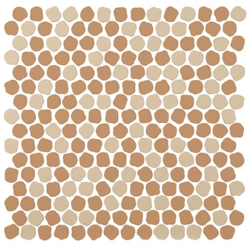 Плитка Bassanesi Bonbon Mix F Ecru Ocra 30.5x30.5 см, поверхность матовая