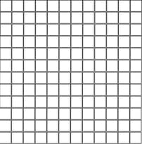 Плитка Bassanesi Evolution Black Mosaico 30x30 см, поверхность матовая
