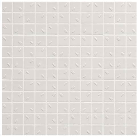 Плитка Bassanesi Rain Up White Sp 31.7x31.7 см, поверхность матовая, рельефная